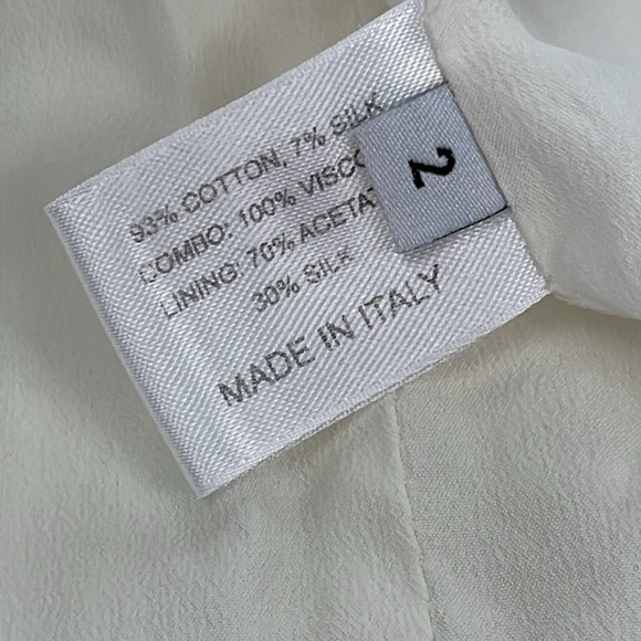 Proenza Schouler Textured Double Breasted Sleeveless Blazer Dress Sz 2 - Picture 5 of 15